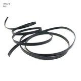 Real Leather Flat Cord, 4mm width, Price per 0.1m, Minimum order is 0.3m~