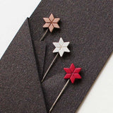 [ Cohana / Limited Edition 2024 Winter ] Marking Pins with Star Motif Parquet KANTSUBAKI ( 45-338 )