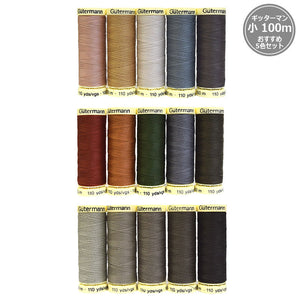 macchina, Quilt Party's Choice, 5 Colors Gutermann Thread Set (100m), Beginner's Monthly Quilt 2022