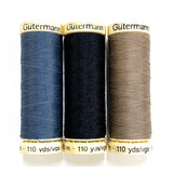 [ 20%OFF / SALE ] macchina, 3 Colors Gutermann Thread Set for "3D Factory" (without instructions and patterns) - Monthly Quilt, Let's Build A Town with Houses