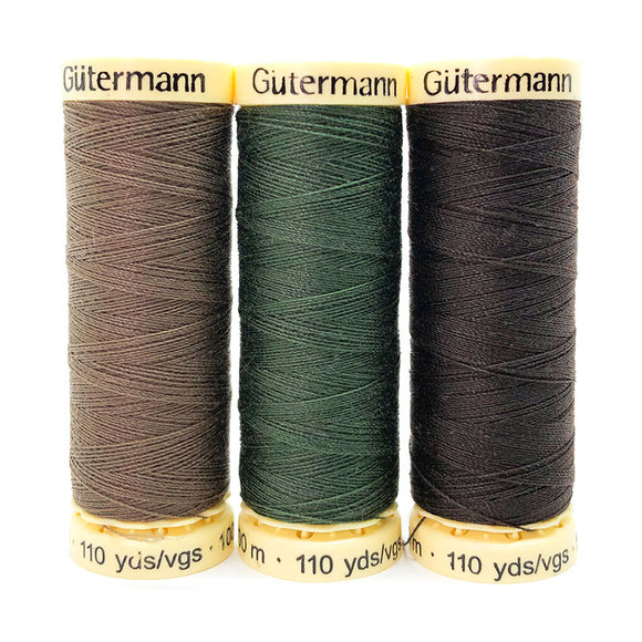 macchina, 3 Colors Gutermann Thread Set for 