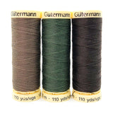 [ 20%OFF / SALE ] macchina, 3 Colors Gutermann Thread Set for "3D Flat (without instructions and patterns)-Monthly Quilt, Let's Build A Town with Houses
