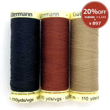 [ 20%OFF / SALE ] macchina, 3 Colors Gutermann Thread Set for "3D Flower Shop (without instructions and patterns)-Monthly Quilt, Let's Build A Town with Houses