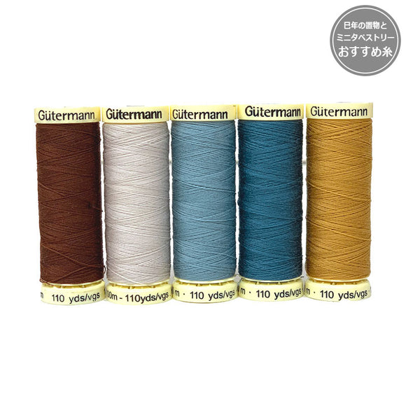 5 Colors Thread Set for 