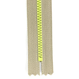 25cm Bicolor Zipper