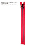 25cm Bicolor Zipper