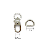 Set of Swivel Hook and D-shaped Hook