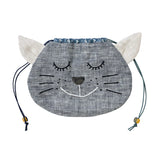 Cat Drawstring Pouch