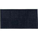 [ RENEWAL ] COSMO, Sashiko, hidamari, Pre-Printed Fabric for 4 Coasters, Hitomezashi (one stitch)