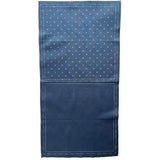 [ RENEWAL ] Sashiko, hidamari, Pre-Printed Fabric, Linen blend, Kasuri ( Splashed pattern )