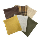 6 Pre-cut Wool Fabric Set