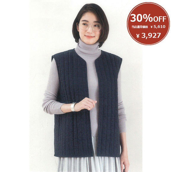 [ 30%OFF / SALE ] Liner Vest  (with Japanese instruction and pattern) in  