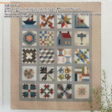 Fabric Set for Lattices and Borders in 20 Sampler Quilt Tapestry (without instruction and pattern ) in "Your First Patchwork, Yoko Saito's Traditional Patterns"