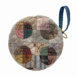 Drum Pouch (without instruction and pattern) in "Your First Patchwork, Yoko Saito's Traditional Patterns"