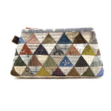 Thousand Pyramids Pouch (without instruction and pattern) in "Your First Patchwork, Yoko Saito's Traditional Patterns"