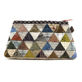 Thousand Pyramids Pouch (without instruction and pattern) in "Your First Patchwork, Yoko Saito's Traditional Patterns"