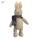 Stuffed Rabbit ( Without instruction ) in Sutekini (Fantastic) Handmade, September 2024 issue - Monthly, Seasonal Fabric Accessories