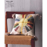 Grandma's Fan Cushion（without instruction）in "Your First Patchwork, Yoko Saito's Traditional Patterns"