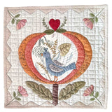 Blue Bird Tapestry ( Without instruction ) in Sutekini (Fantastic) Handmade, January 2025 issue - Monthly, Seasonal Fabric Accessories