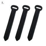 Real Leather Pull for Ring Zipper, 3 pieces / set