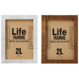 Vintage-style Photo Frame, PF2L-VT (2L size, 178mm X 127mm, with Glass)