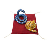 [ Watch Instruction Video on YouTube ] Ornaments and Mini Tapestry for Year of the Snake