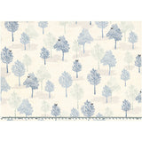 web20231012-01,  USA Cotton Fabric, Woodland Trees, Price per 0.1m, Minimum order is 0.1m~ | Fabric