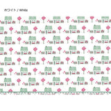 web20240321-01, moda USA Cotton, My Summer House Layer Cake, White, Price per 0.1m, Minimum order is 0.1m~ | Fabric