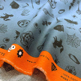 web20240808-02, USA Cotton, moda, Halloween, Price per 0.1m, Minimum order is 0.1m~ | Fabric