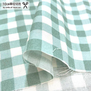 web20240912-03, MODA USA Cotton, Willow's Farm, Gingham Check, Price per 0.1m, Minimum order is 0.1m~ | Fabric