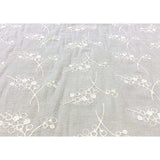 [ 20%OFF / SALE / Made in KANAZAWA ] web20241031-05, Embroidery Lace Fabric, Tree Nut Motif, Price per 0.1m, Minimum order is 0.1m~ | Fabric