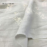 [ 20%OFF / SALE / Made in KANAZAWA ] web20241031-05, Embroidery Lace Fabric, Tree Nut Motif, Price per 0.1m, Minimum order is 0.1m~ | Fabric