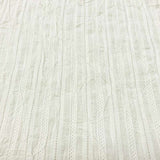 [ Made in KYOTO / Hand-kneaded, hand-wrinkled, sun-dried ] web20241031-06, Tangled Dobby Lace Fabric, Price per 0.1m, Minimum order is 0.1m~ | Fabric