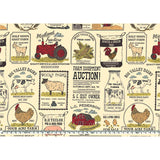 web20241128-03, moda USA Cotton, Farmstead, Price per 0.1m, Minimum order is 0.1m~ | Fabric