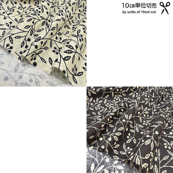 web20241220-02, moda USA Cotton, Bloom & Grow Vines, Price per 0.1m, Minimum order is 0.1m~ | Fabric