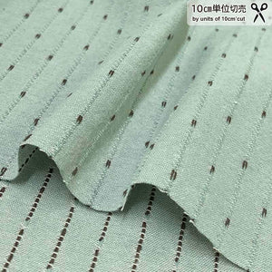 web20250116-02,Pre-dyed Woven Fabric, Dotted Stripes, Price per 0.1m, Minimum order is 0.1m~ | Fabric