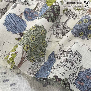 web20250121-01, Forest Trees, Price per 0.1m, Minimum order is 0.1m~ | Fabric