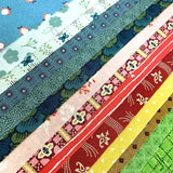 14 Vivid Color Print Fabric Set (with Free Japanese instruction)