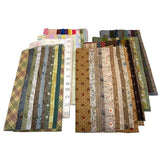 Quilt Party Selection Fabric Set, 25cm x 20cm, 10pcs / set