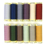 macchina, 12 Colors Gutterman Quilting Thread Set for "Working Sue"