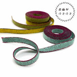 Chenille Ribbon, 3 Colors / Set