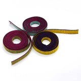 Chenille Ribbon, 3 Colors / Set