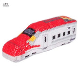 Anchor, Cross Stitch Kit, Working Vehicle Shinkansen (Bullet Train) Pincusion ( Japanese instruction only )