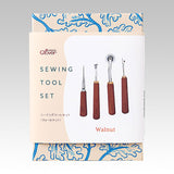 Clover, Sewing Tool Set, Walnut