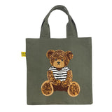 Teddy Bear Bag, Khaki (Japanese instruction only)