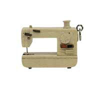 Zipper Pull Charm, Sewing machine (CC2049)