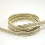 Linen-Cotton tape with lines, 1cm width ( BEL-1467 ), Price per 0.1m