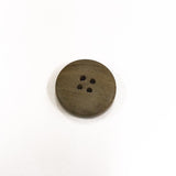 Wood Button with 4 holes, Stitch Pattern, M | miscellaneous goods, patchwork quilt, Yoko Saito, 25mm woodcarving button