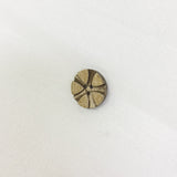 INAZUMA, Coconut Button, Flower, Medium size, 3 Holes