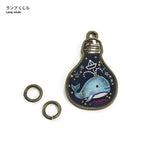 INAZUMA, Fancy Zipper Charm, Bird / Gold Fish / Whale / House